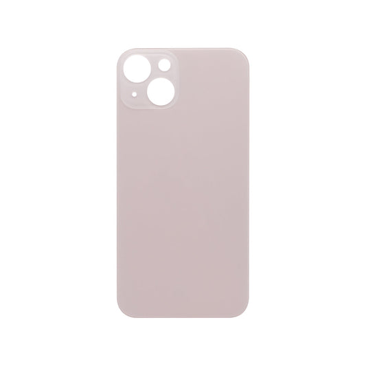 For Apple iPhone 13 Back Glass, Enlarged Camera Frame Pink Compatible