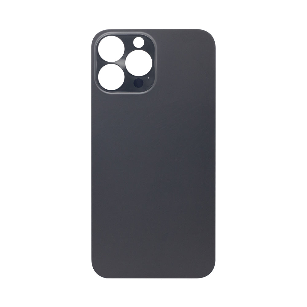For Apple iPhone 13 Pro Max Back Glass, Enlarged Camera Frame Graphite Compatible