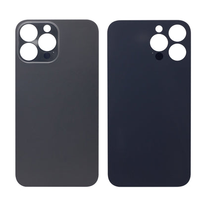 For Apple iPhone 13 Pro Max Back Glass, Enlarged Camera Frame Graphite Compatible