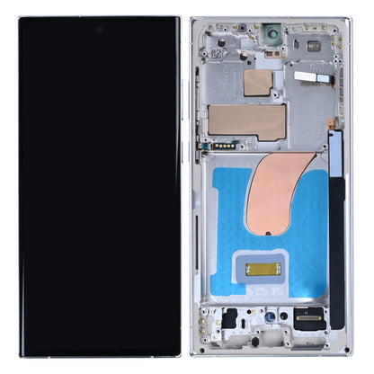 Samsung Galaxy S23 Ultra S918B Display And Digitizer With Frame Cream Soft-OLED