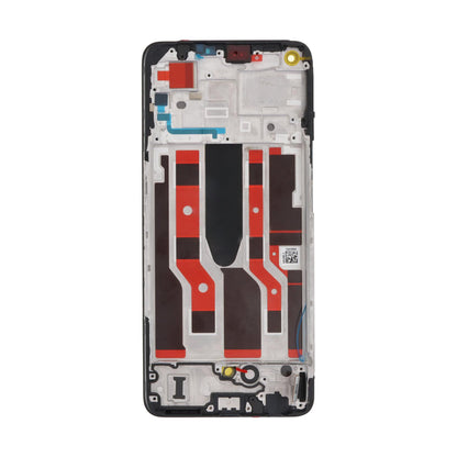 Oppo Reno 8 Lite Display And Digitizer With Frame Cosmic Black OEM