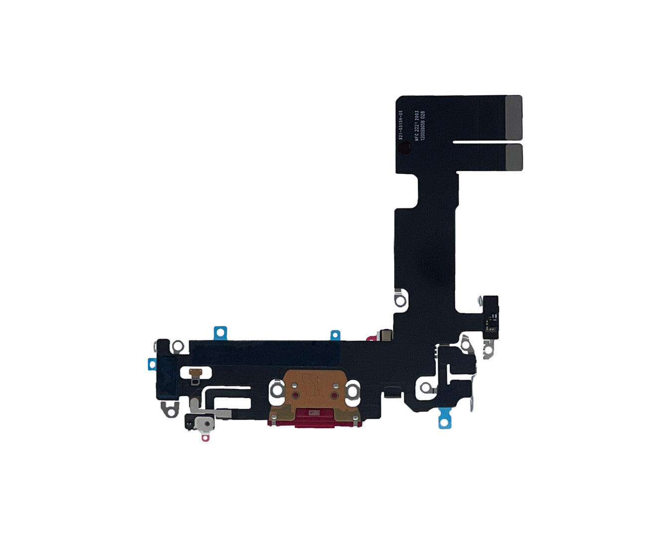 For Apple iPhone 13 System Charging Flex Red Pulled