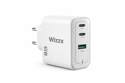 Wizzx 65W USB + USB-C Oplader