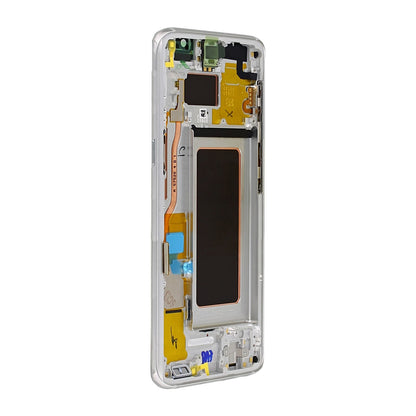 Samsung Galaxy S8 G950F Display And Digitizer With Frame Silver Service Pack