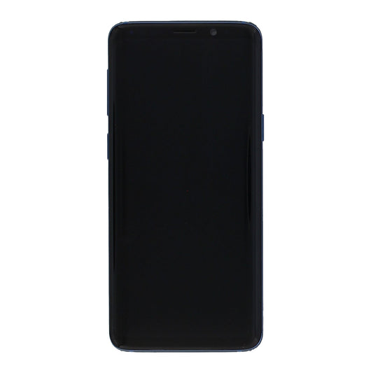 Samsung Galaxy S9 G960F Display And Digitizer With Frame Coral Blue Service Pack