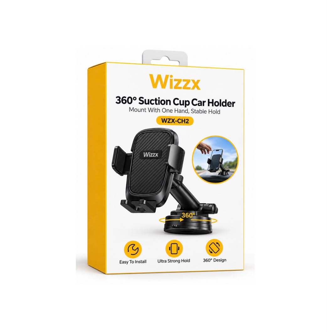 Wizzx Car Holder Dashboard/Window WZX-CH2
