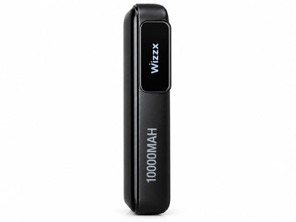 Wizzx Powerbank Magnetic Wireless incl. Cable 10.000 mAh WZX-PB1 - Zwart