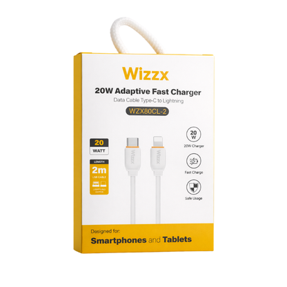 Wizzx USB-C to Lightning Kabel - 2M