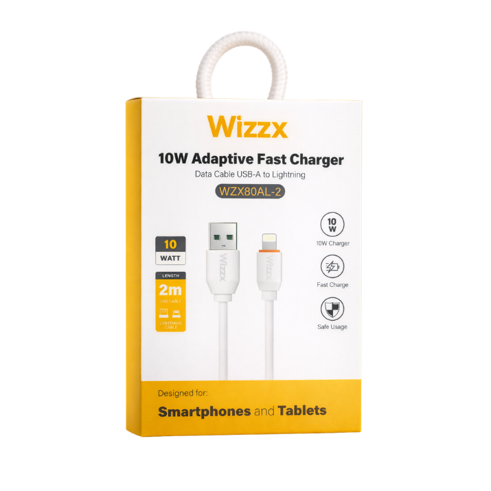 Wizzx USB-A to Lightning Kabel - 2M