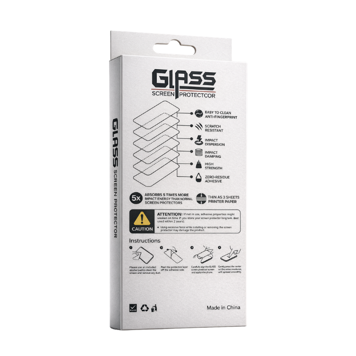 Neutral Glass Protector 5-Pack Samsung A12