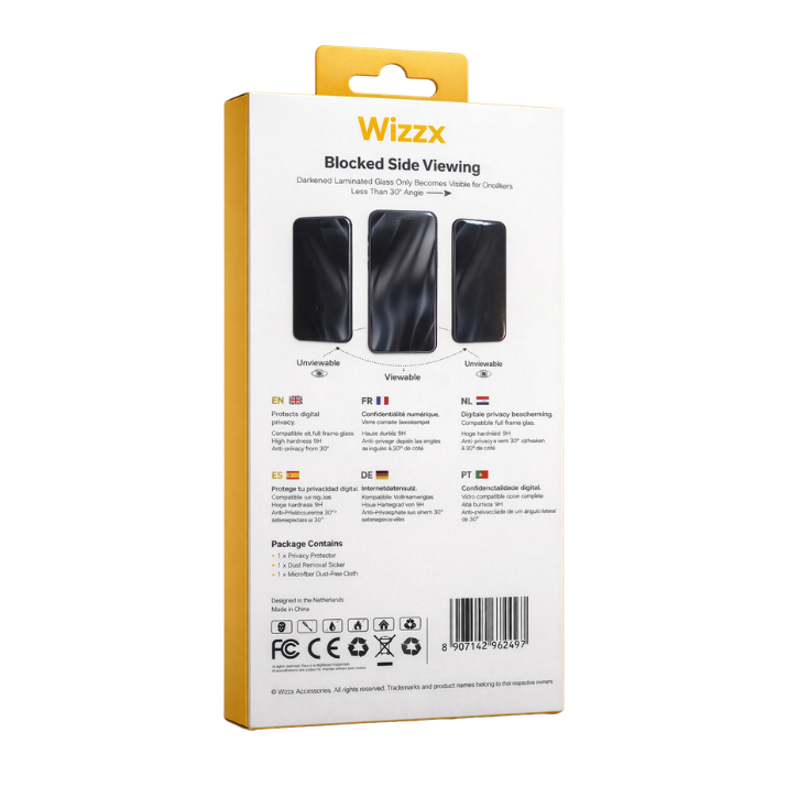 Wizzx Privacy Glass Protector iPhone XR/11